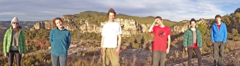 Team Bangor, and Nathan, but minus Nick © Nathan Lee