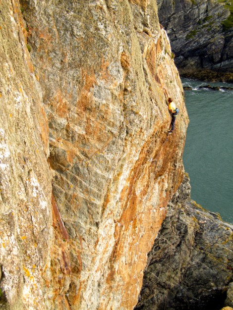 Flashing Gimble in the Wabe E7 6b © Jemma Powell