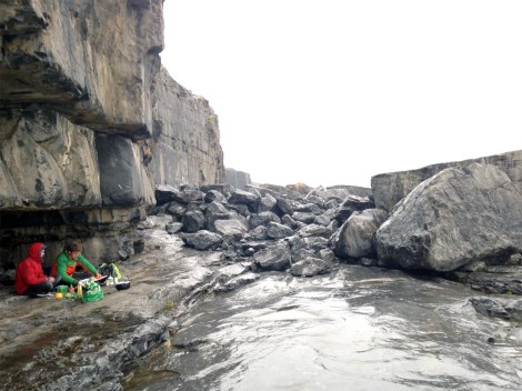 Cooking in The Burren © Oli Grounsell