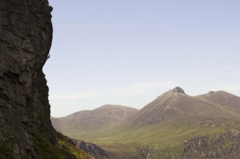 I also failed to get a pic of the UK's most photogenic route, so here is Dave Mac on Divided back in the day © Hot Aches